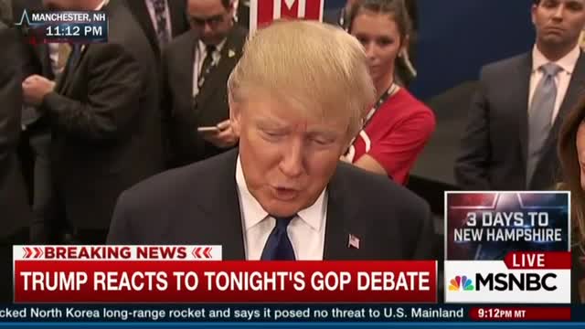 NBC's Jackson, Tur Try, Fail to Get Trump to Say Rubio Hurt in ABC Debate