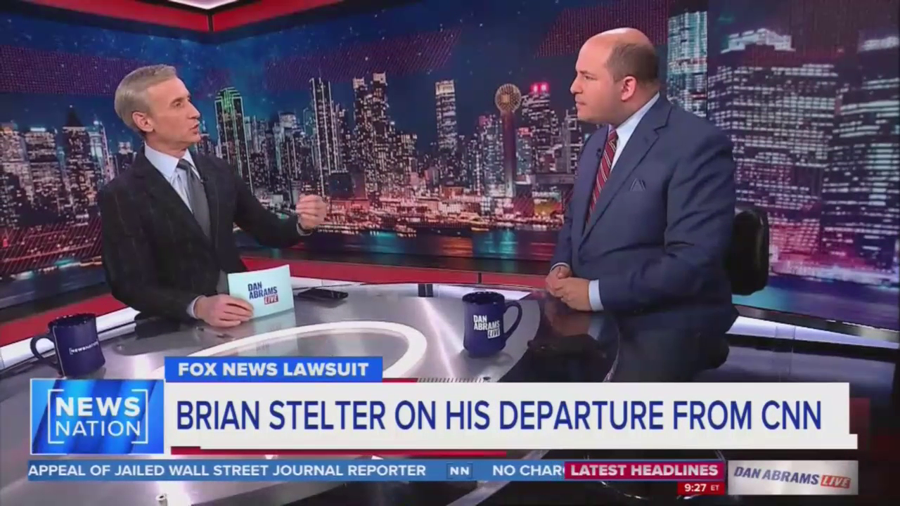 Brian Stelter in Denial: 'We Were Doing Fantastic Journalism at CNN'!