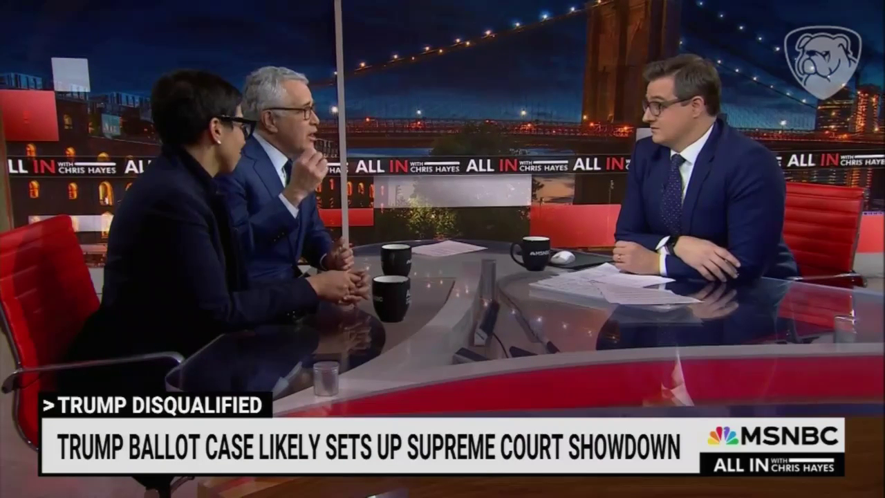 MSNBC’s Strange New Concern For Violence Against Supreme Court Justices