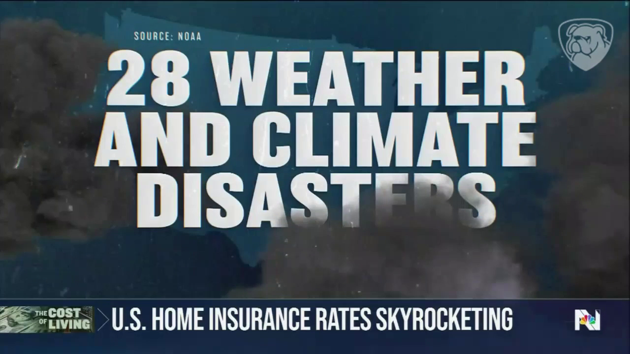 CBS, NBC Find Culprit For Spiking Home Insurance Rates: Climate Change