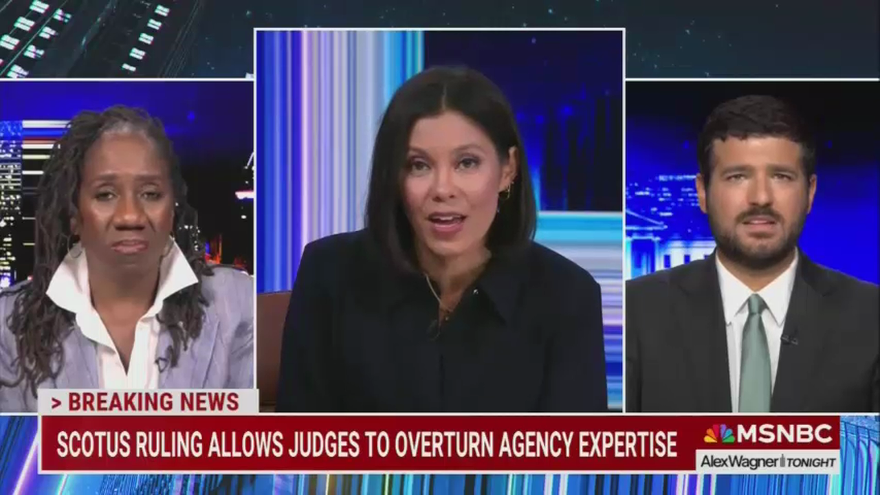 WATCH: Fury at MSNBC After ‘Chevron’ SCOTUS Decision Weakens Unelected ...