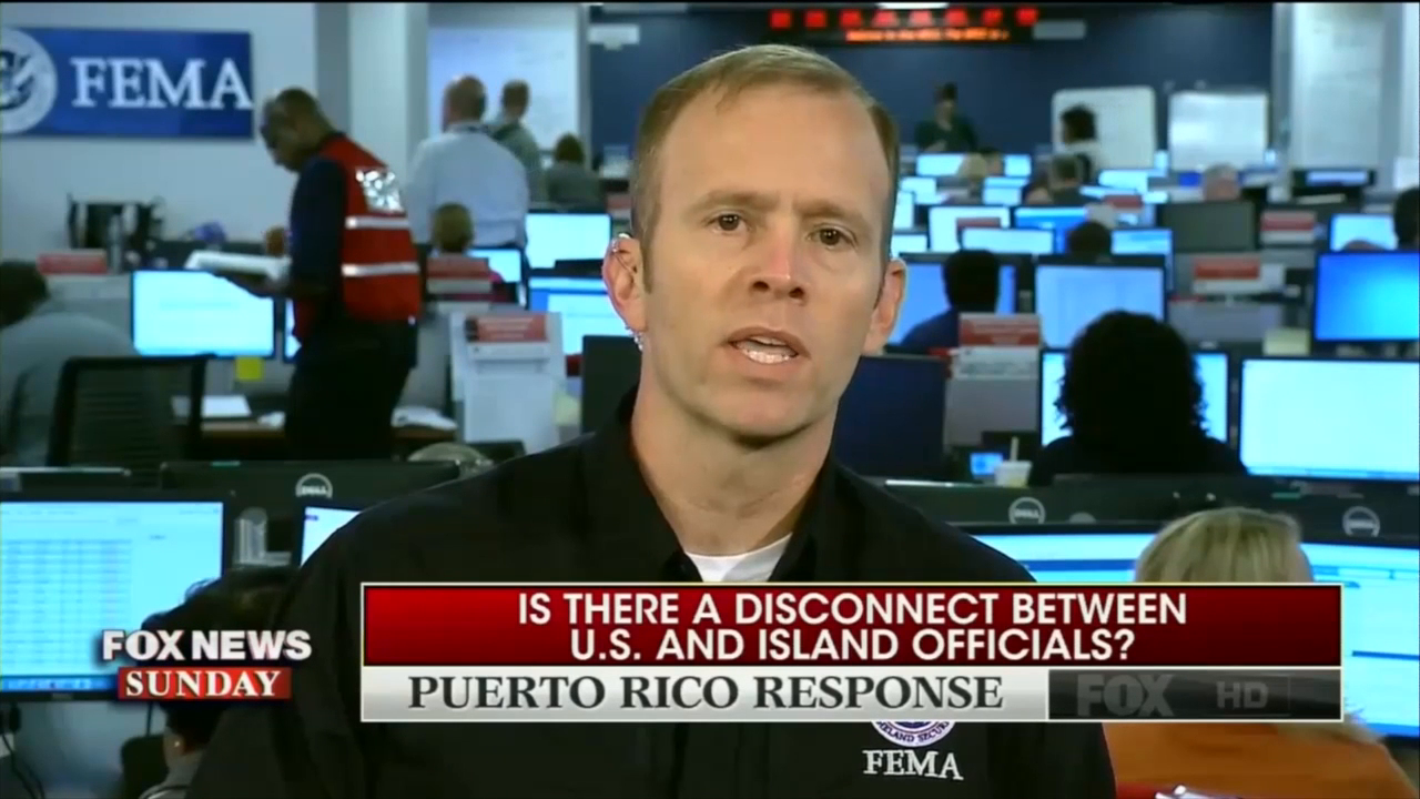 FEMA Director: Puerto Rico Damage ‘Most Logistically Challenging Event ...