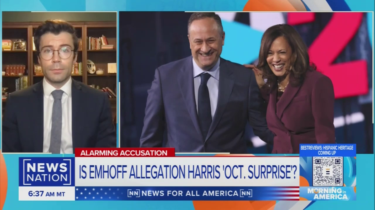 Nets REFUSE to Mention Possible Doug Emhoff Bombshell Claim He Slapped ...