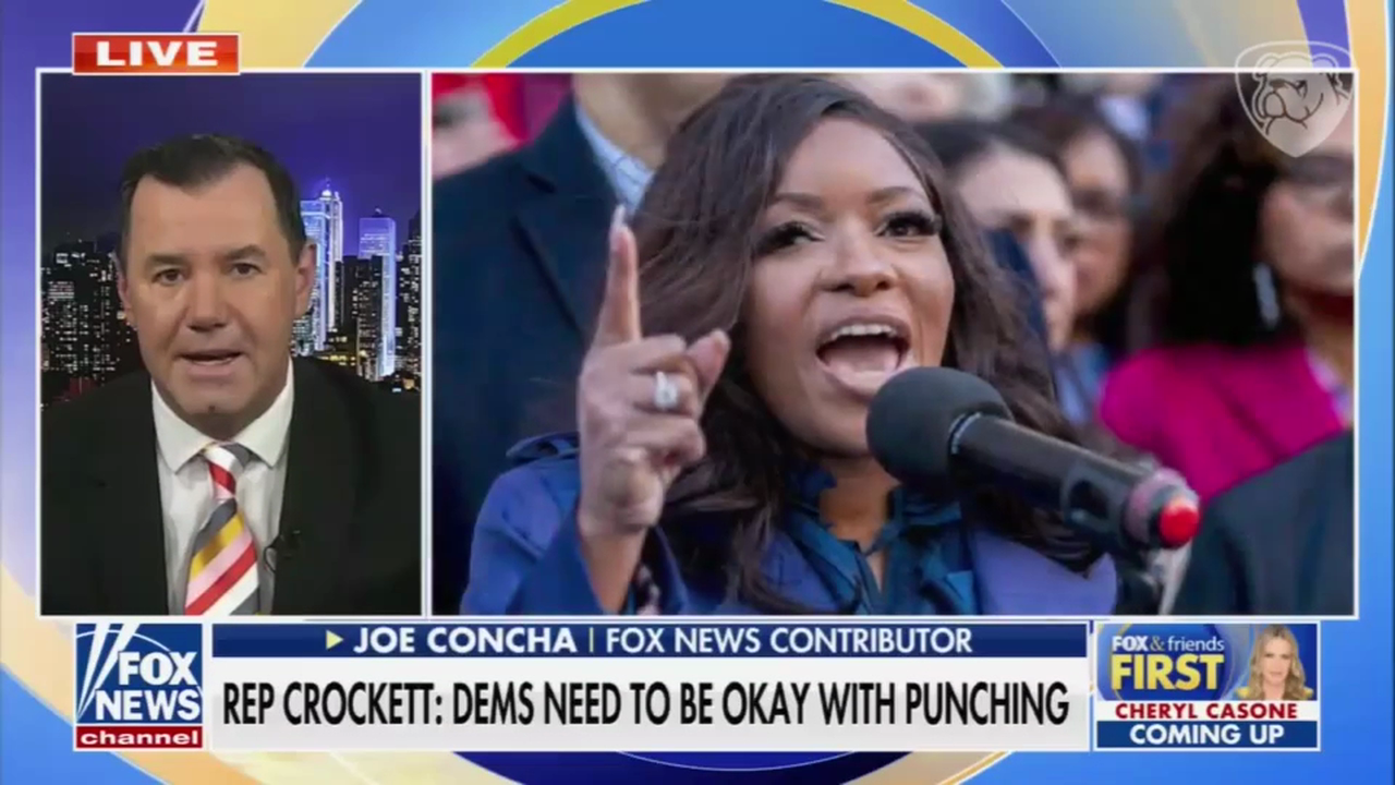 ABC, CBS, NBC See No Reason to Condemn Crockett Wanting to ‘Punch’ Ted Cruz