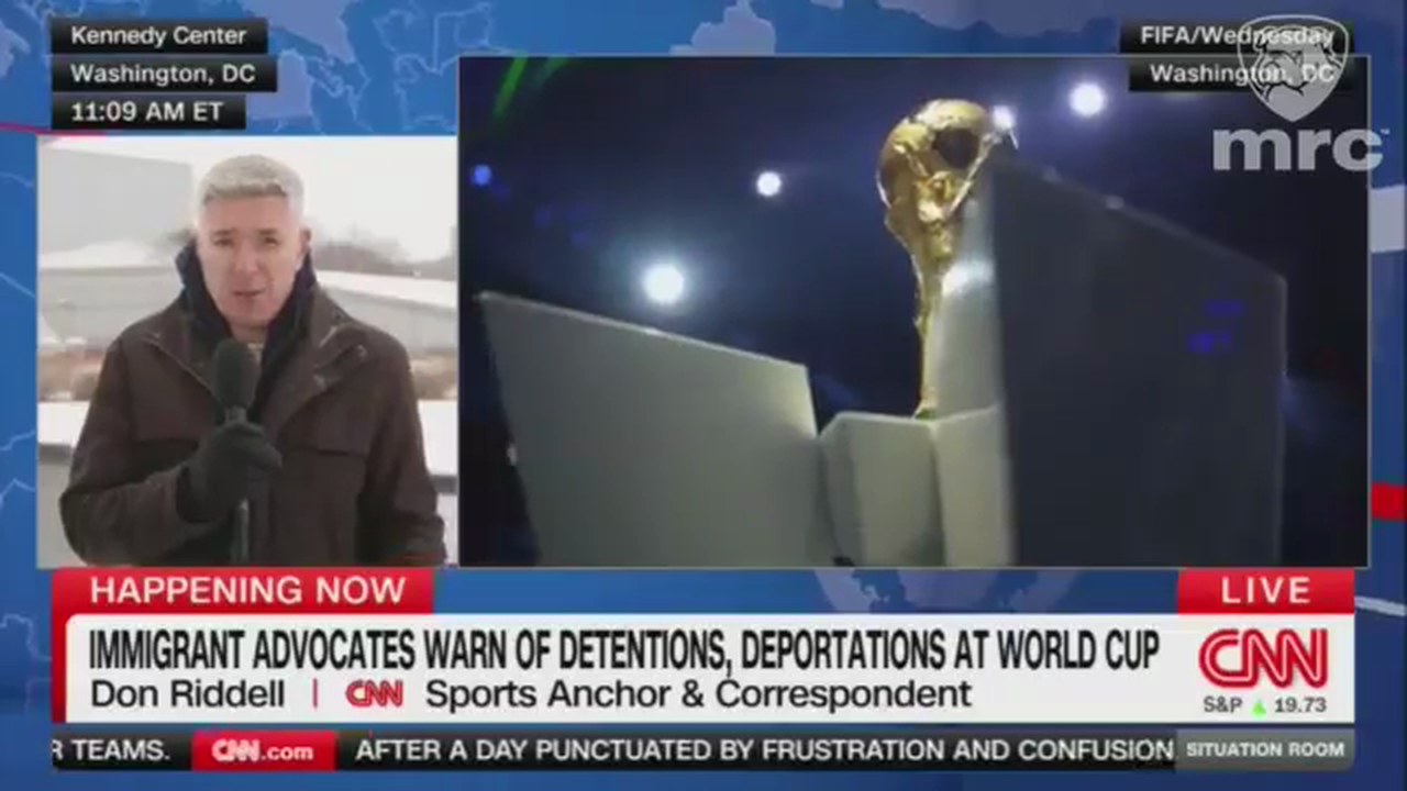 CNN Sports Reporter Compares U.S. ICE Operations To Russia and Qatar