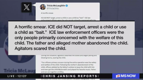 MSNOW's Wallace Repeatedly Claims ICE Used Child as Bait