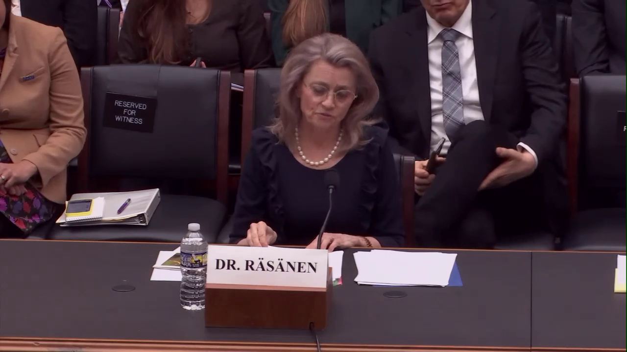 Finnish Parliamentarian Päivi Räsänen Testifies Before House Judiciary Committee