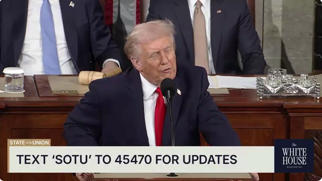 President Donald Trump at SOTU to Democrats: 'How Do You Not Stand?'