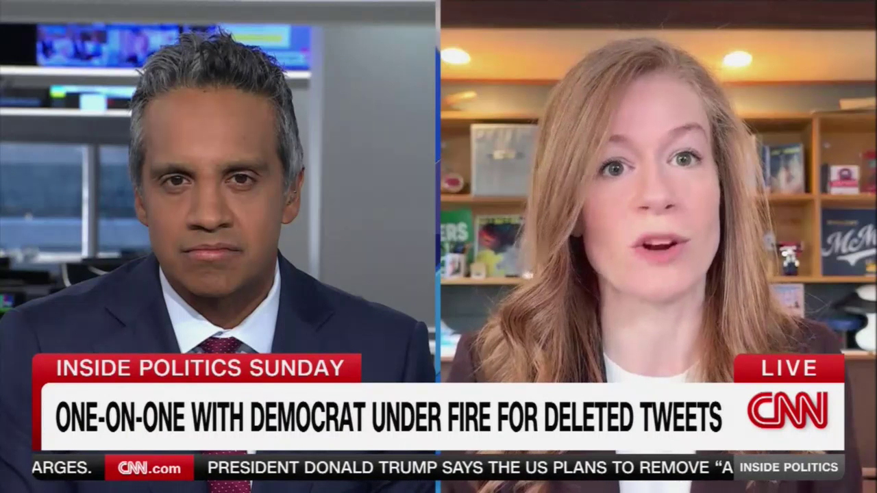 CNN's Raju Asks Michigan Dem Senate Candidate McMorrow Why She Deleted Some 6000 Social Media Posts
