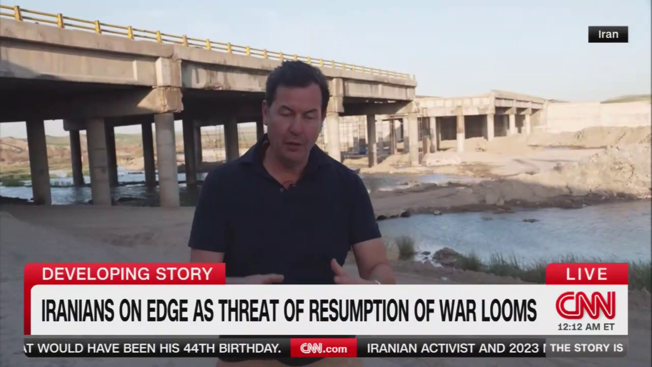 CNN Correspondent Matthew Chance Reports From Iran But Leaves Out Blame ...