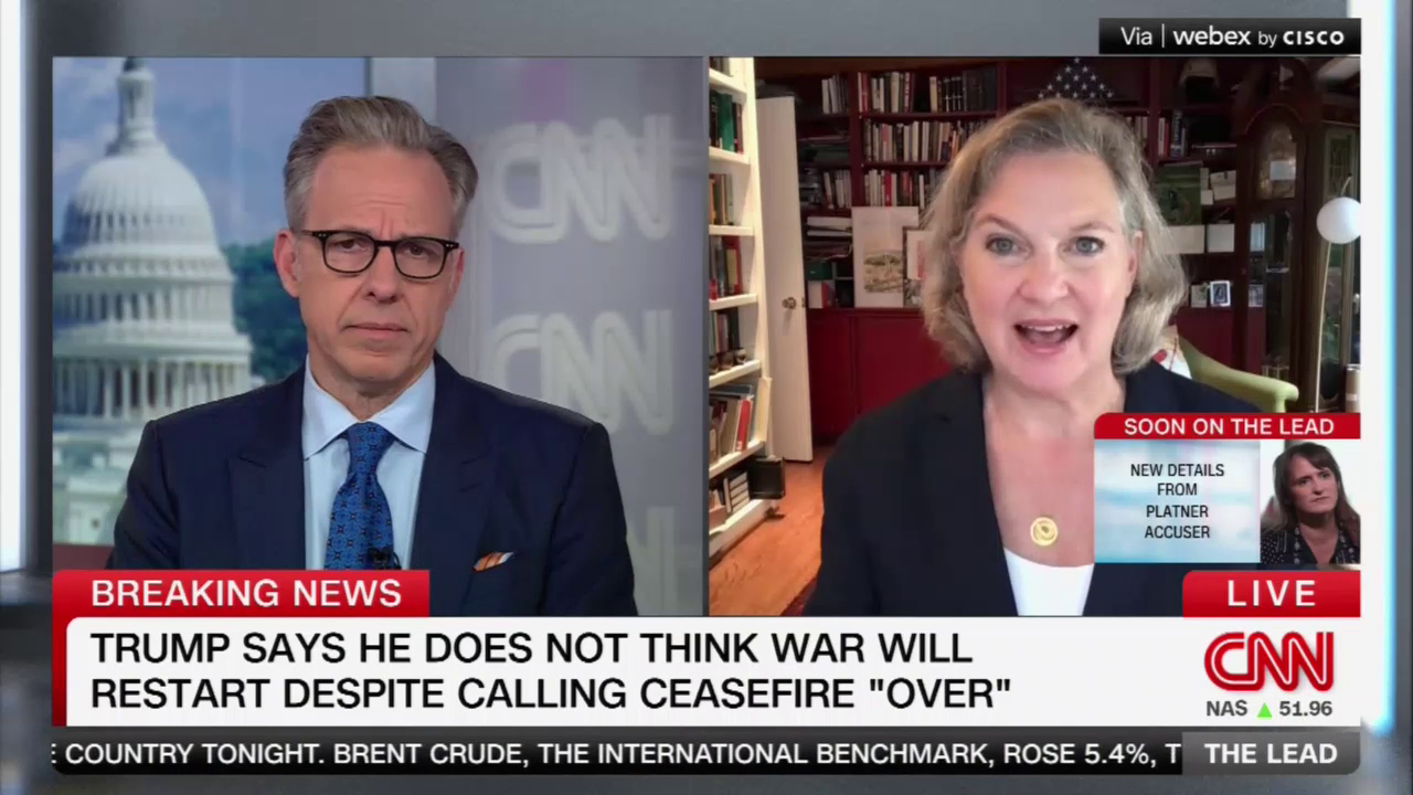 CNN's Jake Tapper Takes Issue With Donald Trump's Characterization Of Iran's Leaders As 'Loco And Crazy'