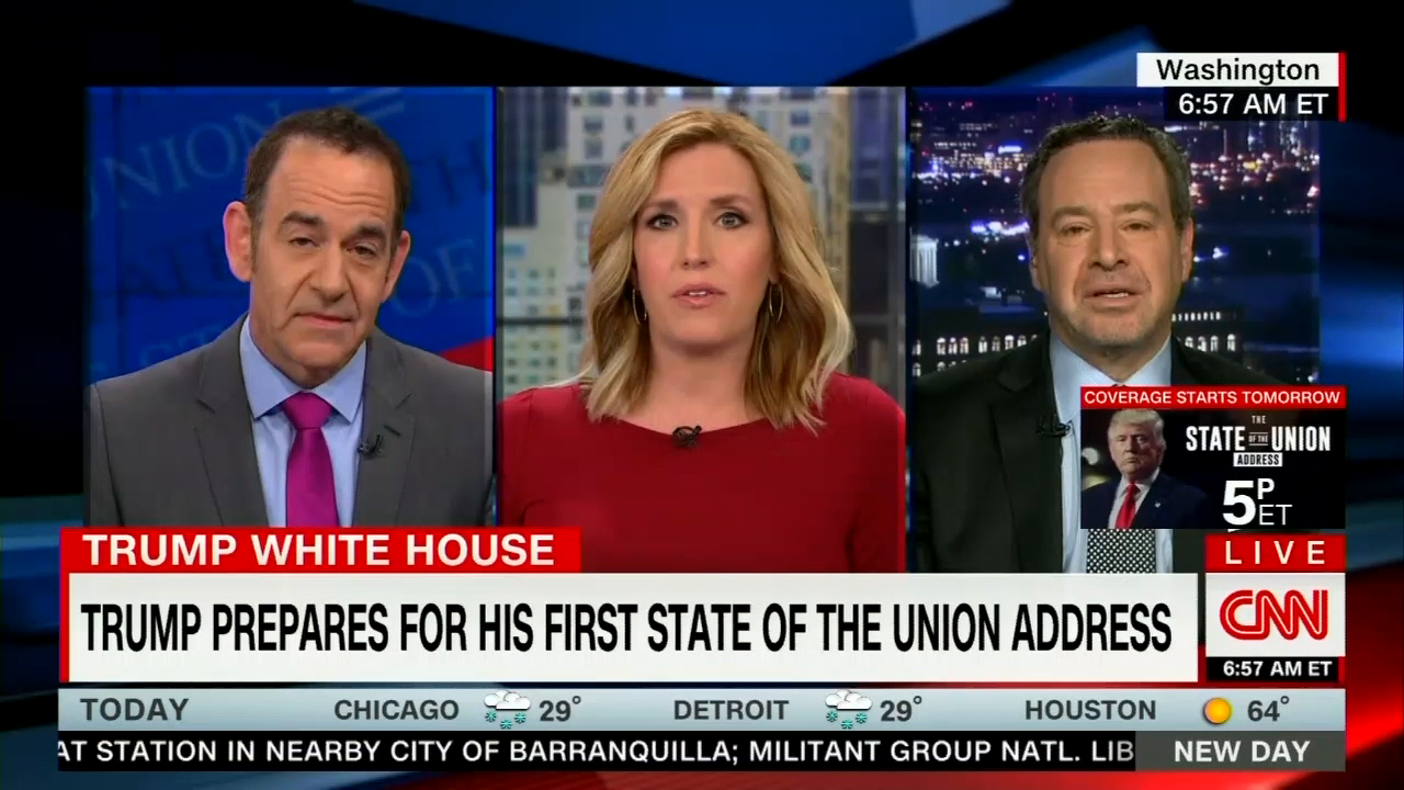 Atlantic's Frum Dismisses Trump as 'Trained Seal' Before SOTU