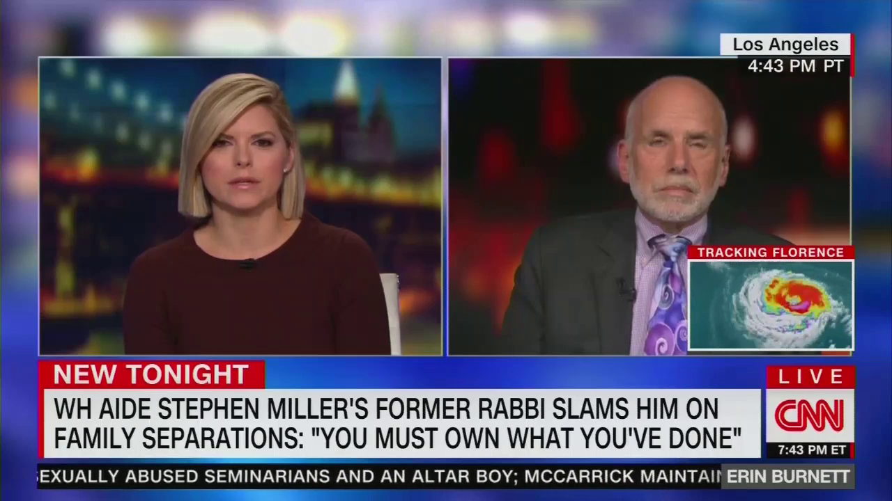 CNN Gives Stephen Miller's Childhood Rabbi Forum to Trash Him on ...