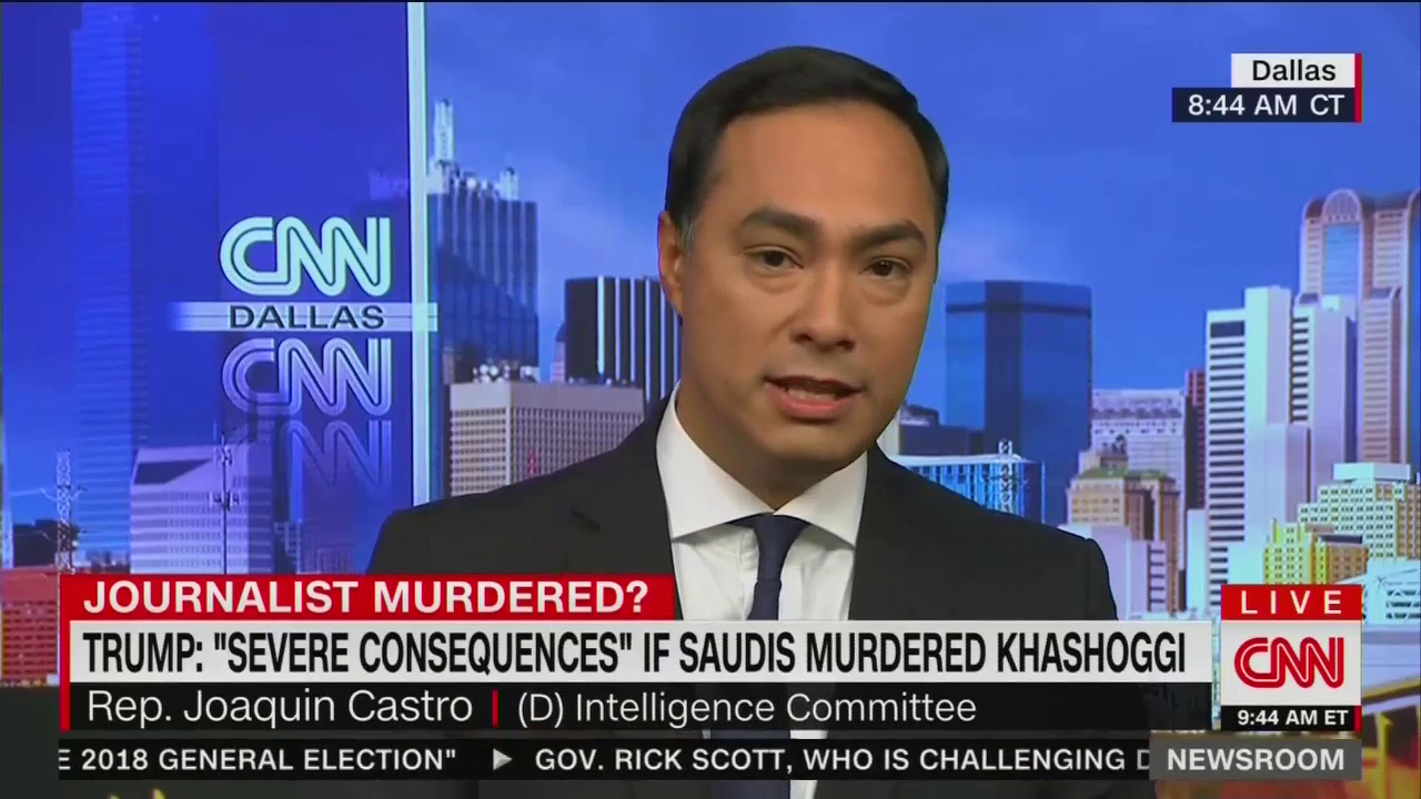 On CNN: Rep. Joaquin Castro Makes Wild Claim About Jared Kushner