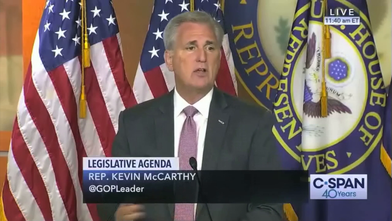 McCarthy on Donald Trump Jr. Subpoena: Congress Should Move on