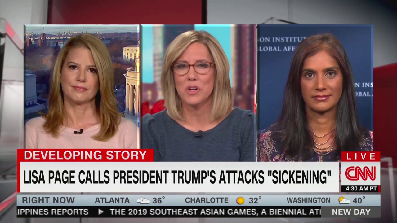 LOL—CNN Says Lisa Page Previously Silent Because Being Partisan Not in ...