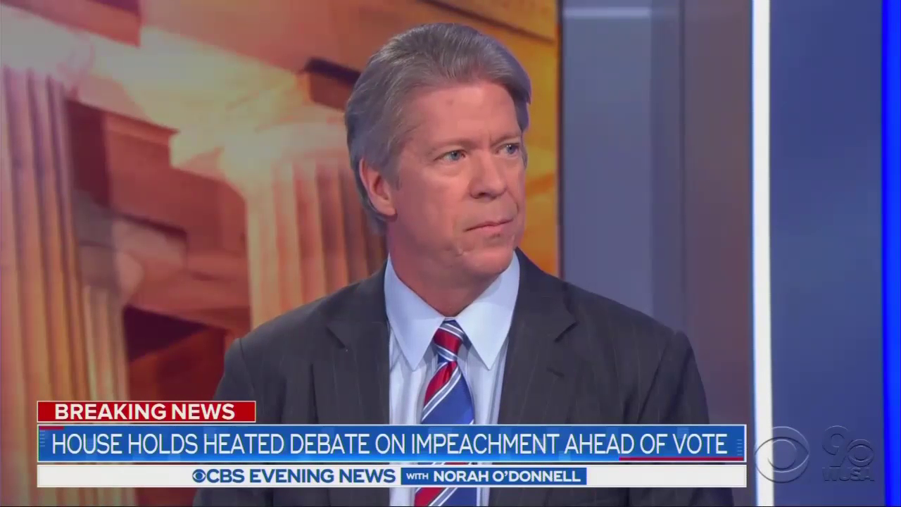 OBSESSED: CBS Spent Entire Evening News Program Pushing Impeachment