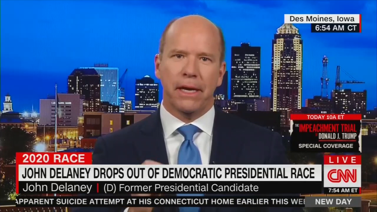 John Delaney Drops Out of Presidential Race