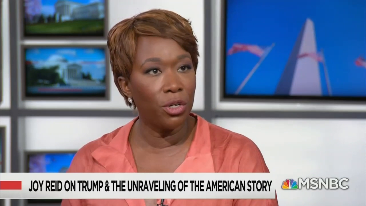 Joy Reid Brings Her Hate to Primetime