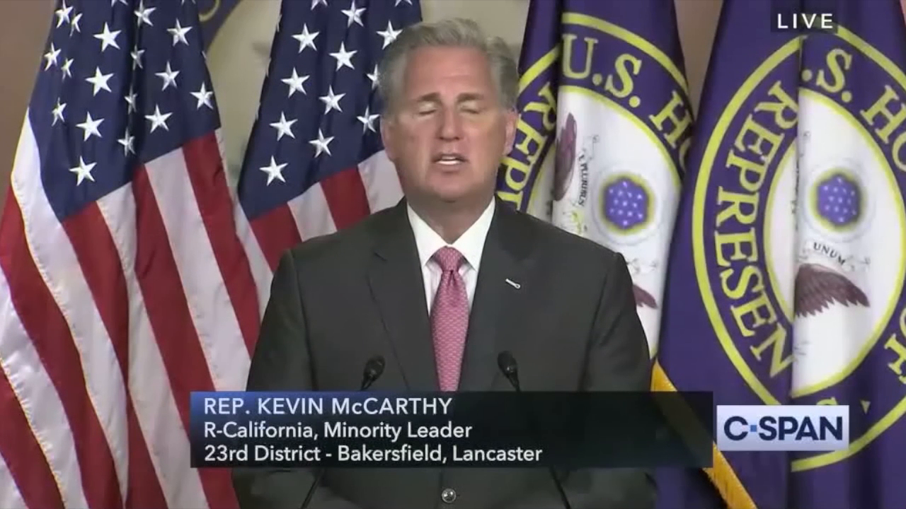 McCarthy: Democrats Have a Mandate Against Socialism, Defunding the Police