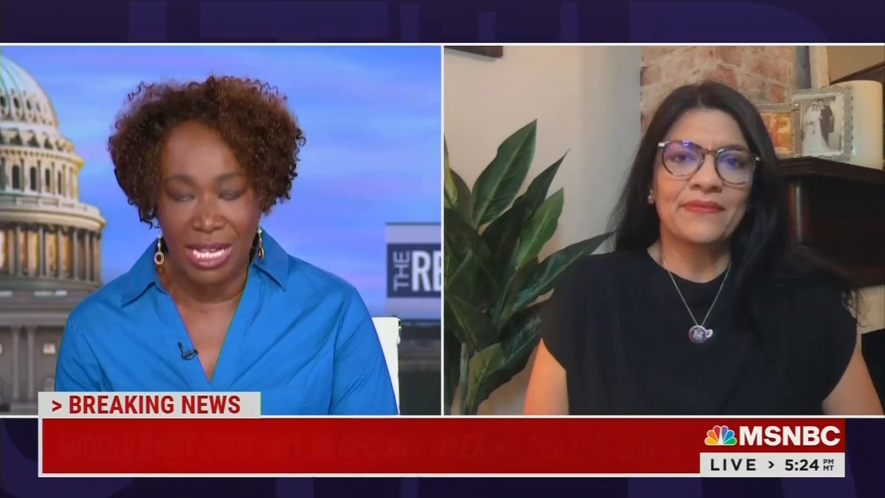 Rep. Rashida Tlaib: Palestinians Are Having Their January 6th Right Now ...