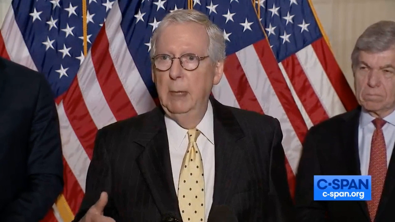 McConnell on Israel-Hamas Conflict: 'There Is No Moral Equivalency Here'